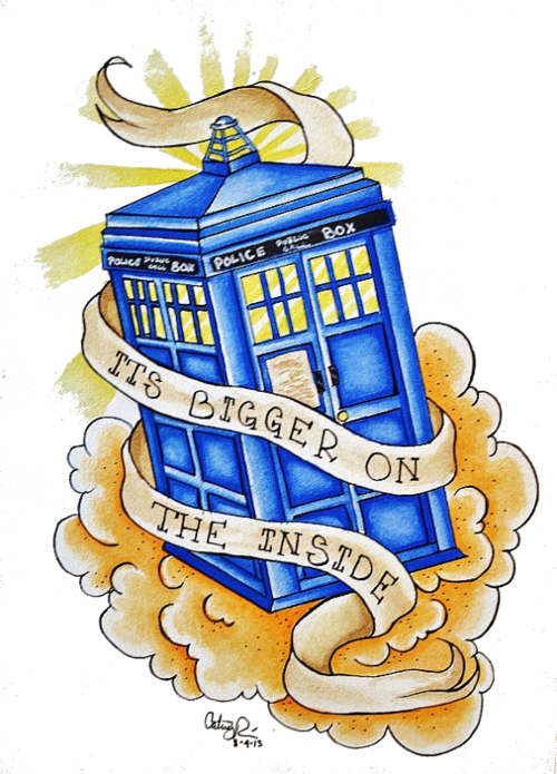 Doctor Who Png Tumblr - Doctor Who Drawings (500x695), Png Download
