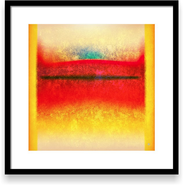 After Rothko 8 Bath Mat - 17" X 24" By Gary Grayson (1076x797), Png Download