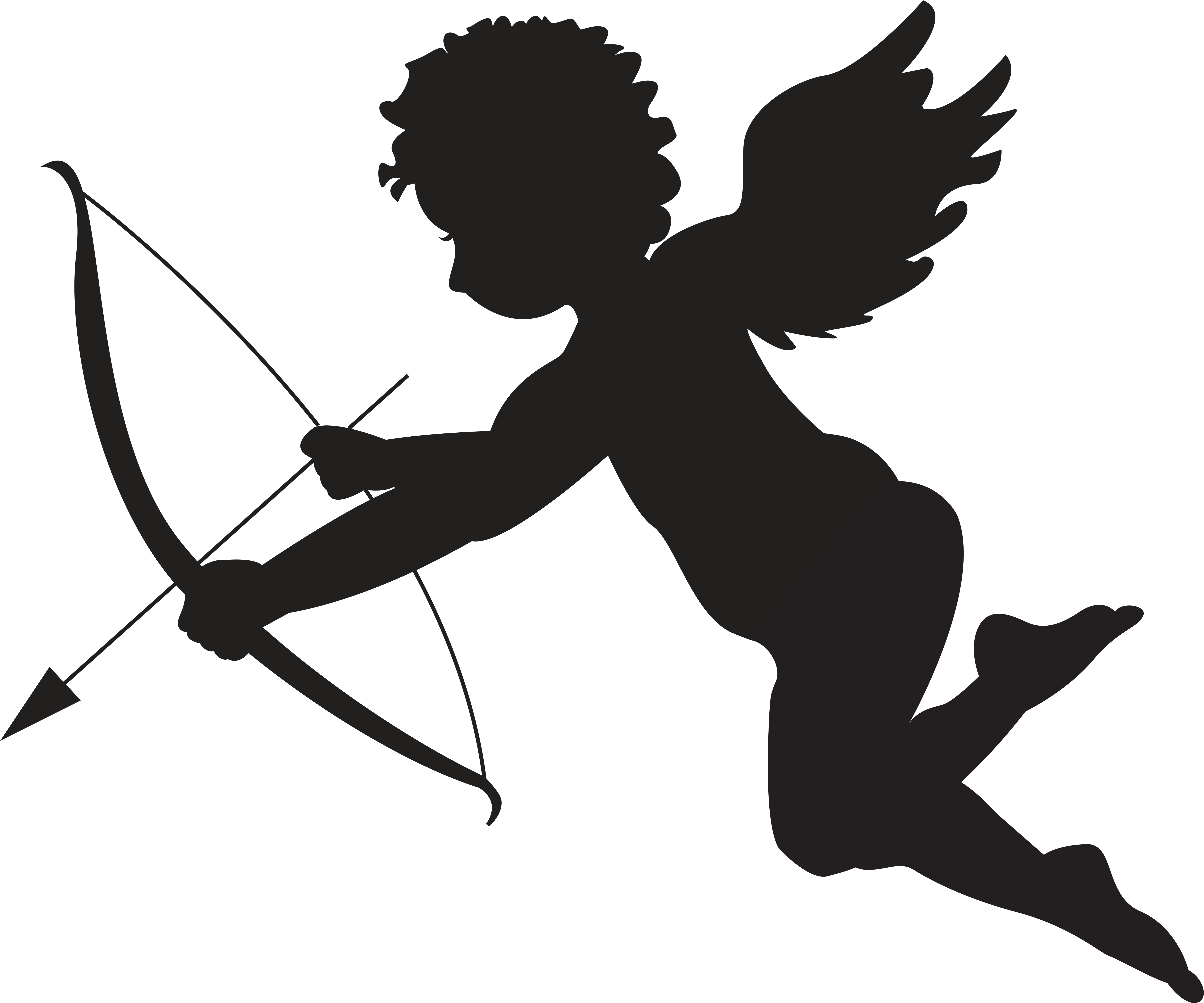 Vector Transparent Stock Png Image Gallery Yopriceville - Cute Cupid (7000x5814), Png Download