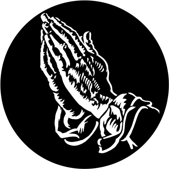 Praying Hands - Apollo Praying Hands Steel Gobo Ms-3406 (800x800), Png Download