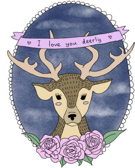 Bloomingart - Illustration (500x623), Png Download