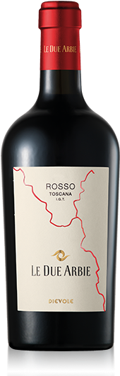 Rosso Le Due Arbie Igt Toscana - Toscana Igt Le Due Arbie 2016 (299x541), Png Download