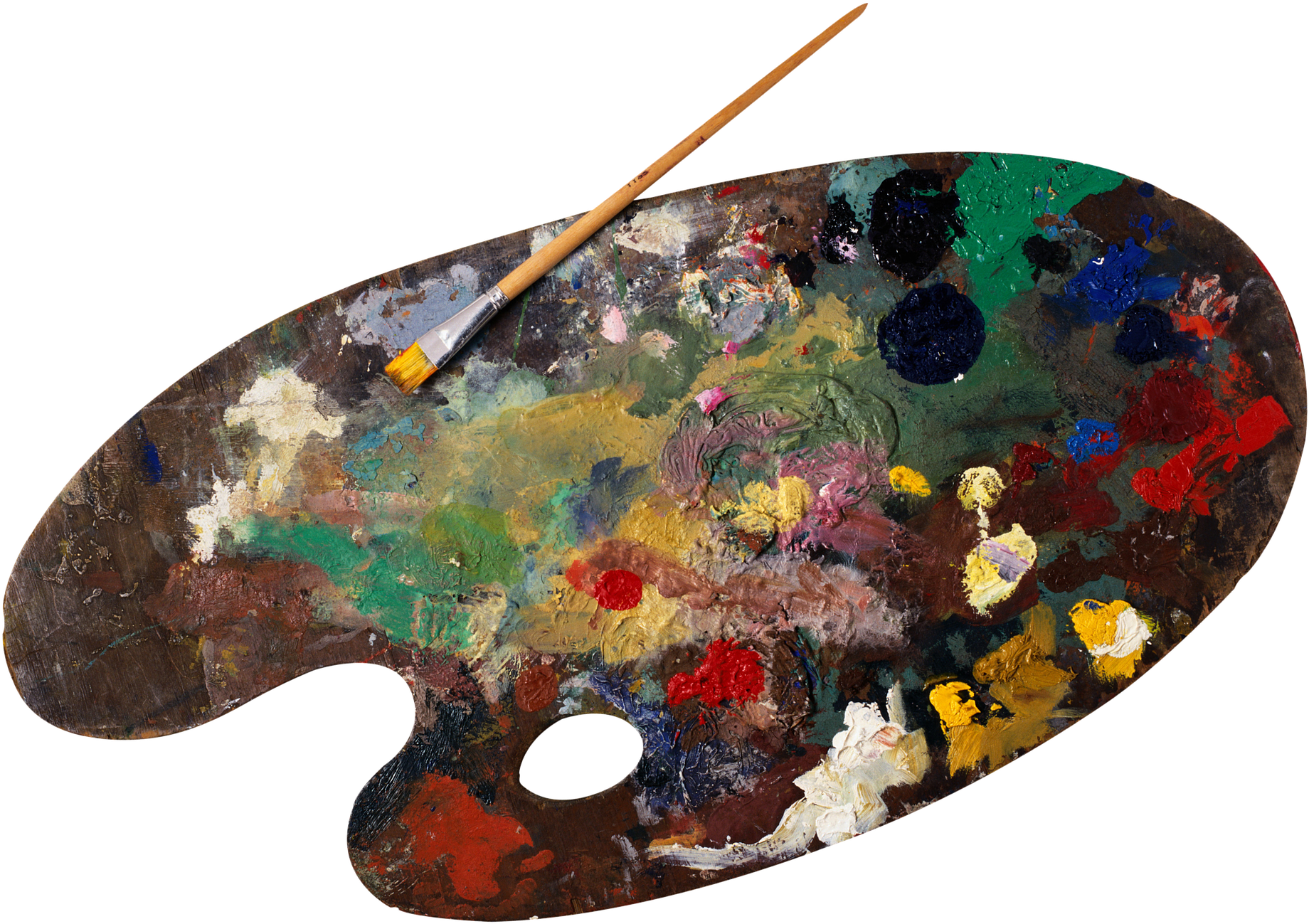 The Techniques Of Oil Painting Are Much Simpler Than - Transparent Background Oil Paint Png (1280x896), Png Download