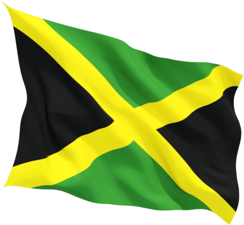 Jamaica Flag Free Png Image - Jamaican Flag Waving Png (640x480), Png Download