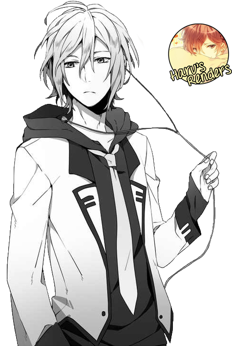 Anime Boy With Headphones Render By Harurenders On - Anime Boy Manga Render (575x813), Png Download