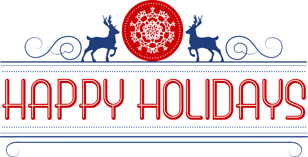 Happy Holidays From H (1024x522), Png Download