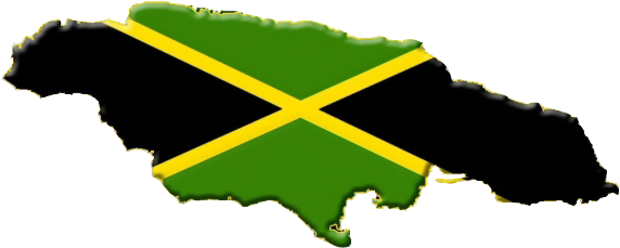 Educate Its Members, Its Friends And The World At Large - Jamaica Flag And Map (572x229), Png Download