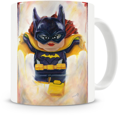 Batgirl Mug - Tapestry (480x480), Png Download