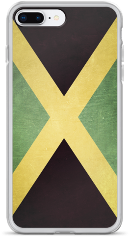 Jamaica Flag Iphone Case - Iphone (600x600), Png Download