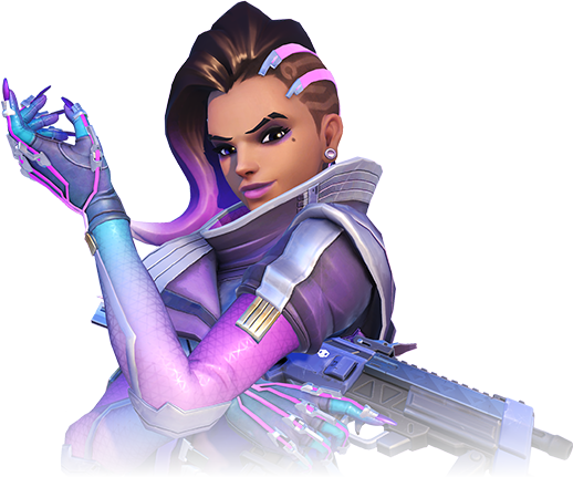 Sombra - Sombra Overwatch (518x431), Png Download