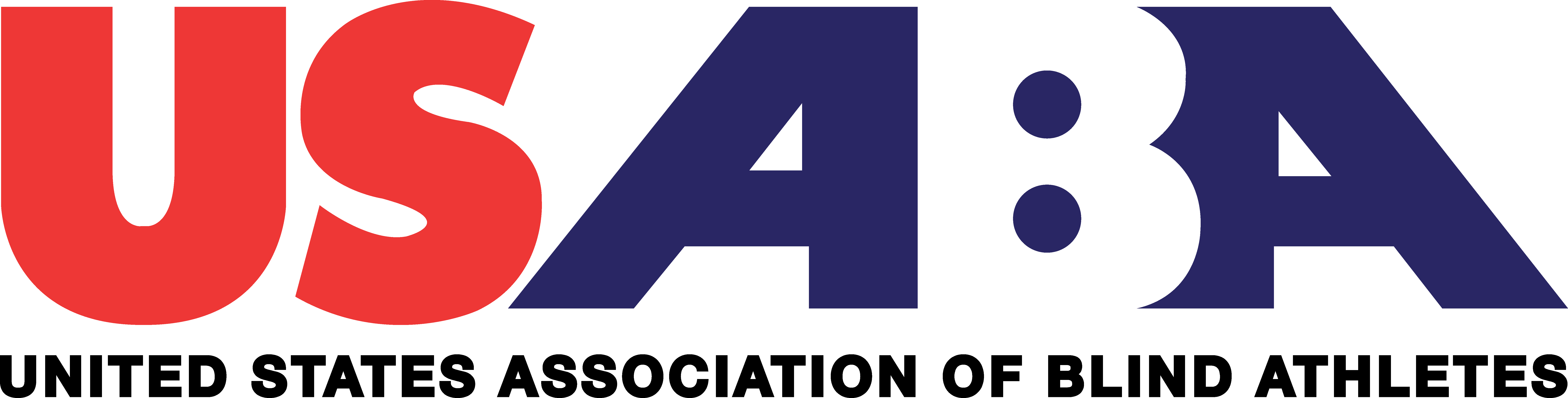 United States Association Of Blind Athleteslogo - Sign (8750x2223), Png Download
