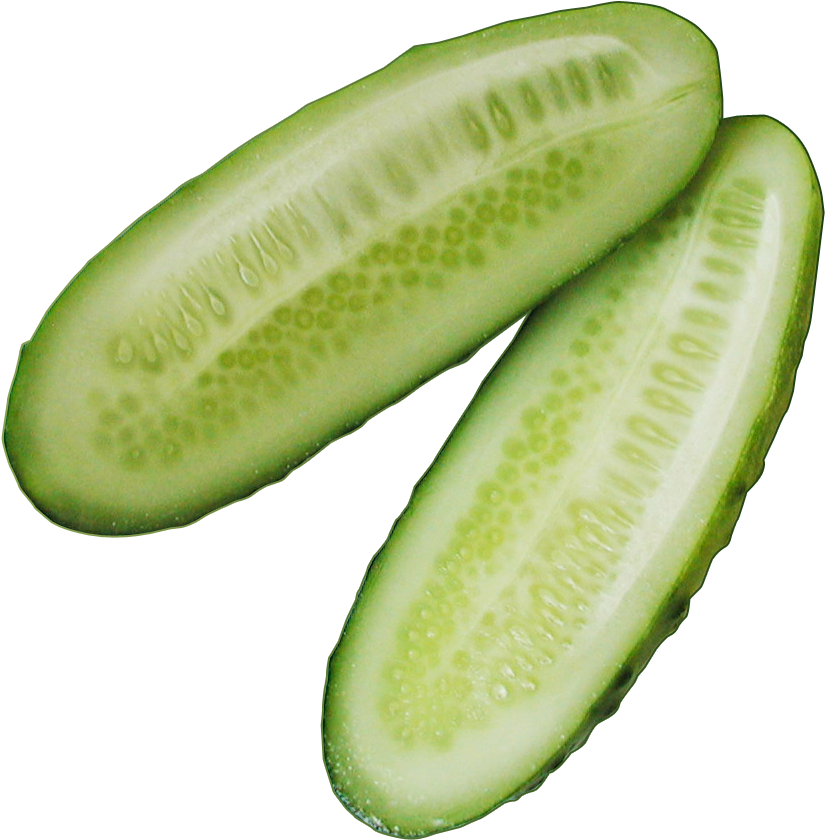 Cucumber Slice Png Image - Cucumber Slice Png (962x947), Png Download