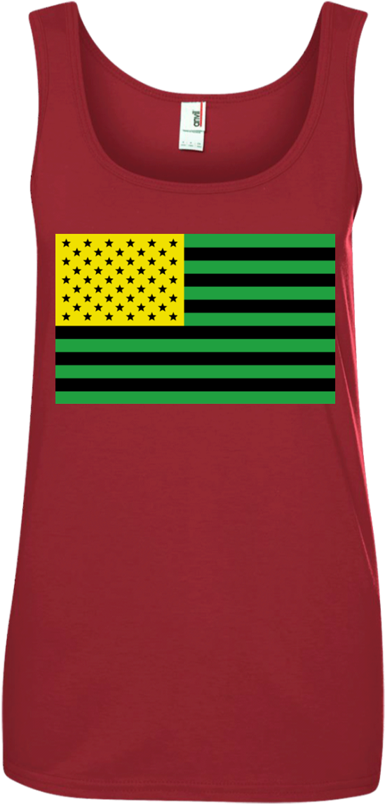 Usa Flag With Jamaica Flag Colors - Never Underestimate A December Woman (1155x1155), Png Download