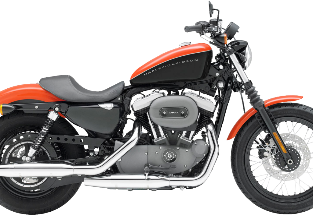 Harley Davidson 1200 Motorcycle Bike Png Transparent - Harley Davidson Sportster Xl 1200n (1024x768), Png Download