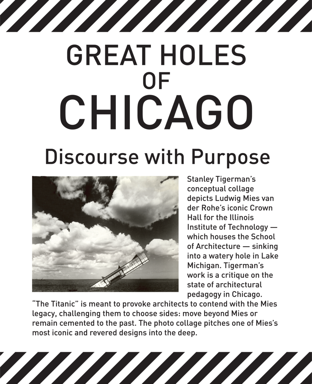 Urbanlab Great Holes Of Chicago Tigerman Sign Urbanlab (1000x1230), Png Download