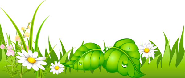Hole Clipart Ground Illustration - Spring Daisies Clip Art (600x254), Png Download
