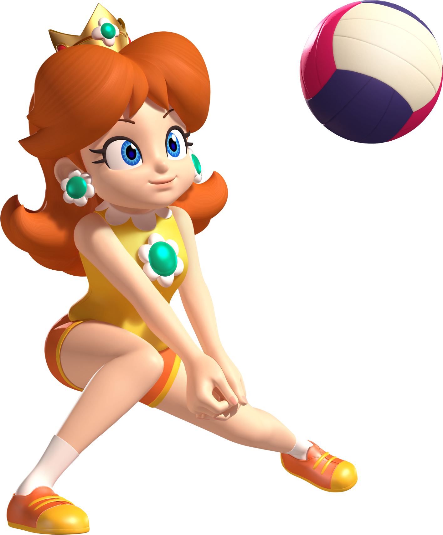 Daisy Plays Beach Volleyball At London 2012 (1415x1708), Png Download