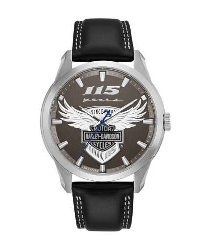 Harley-davidson Main View - Patek Philippe Night And Day (417x510), Png Download