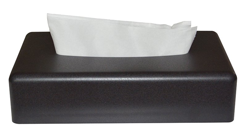Black Tissue Box Cover (826x795), Png Download