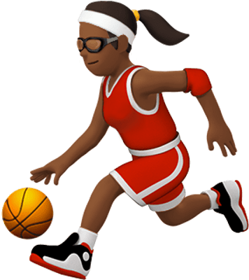 Ios 10 Basketball Emoji (400x400), Png Download