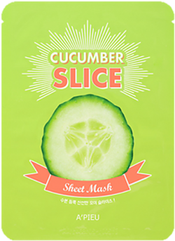 A'pieu Cucumber Slice Mask - Pieu Cucumber Slice Sheet Mask (406x406), Png Download