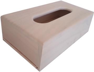 Wooden Tissue Box - Apple Macbook Air (13", Mid 2017) (500x500), Png Download