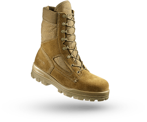 Military - Bates Durashocks Steel Toe Boot Military Boots (534x394), Png Download