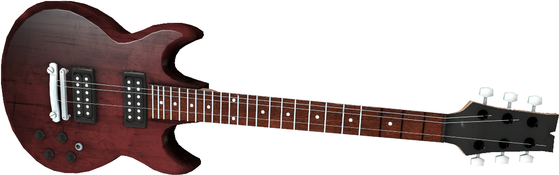 Guitar - Epiphone Hollow Body Dot Studio (1172x411), Png Download