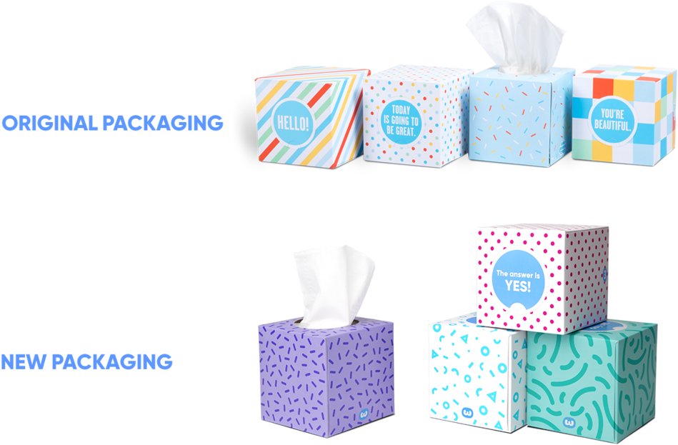 Forest Friendly Tissues - Who Gives A Crap Facial Tissues 3ply (1024x743), Png Download