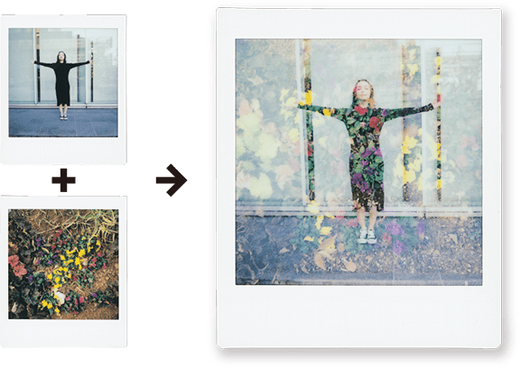Double Exposure Images - Instax Sq6 Double Exposure (576x408), Png Download