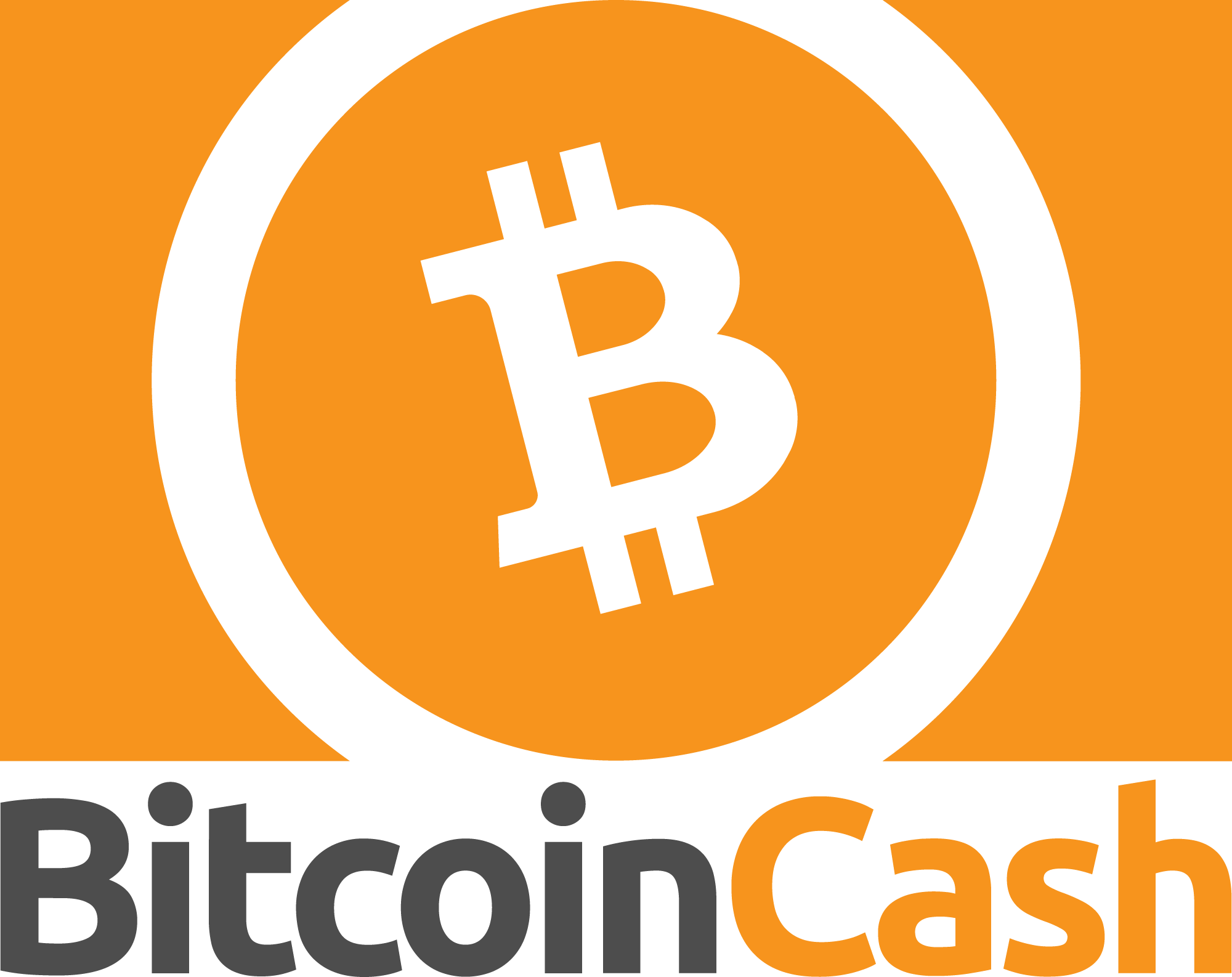 Bitcoin Cash Logo Png (2000x1586), Png Download