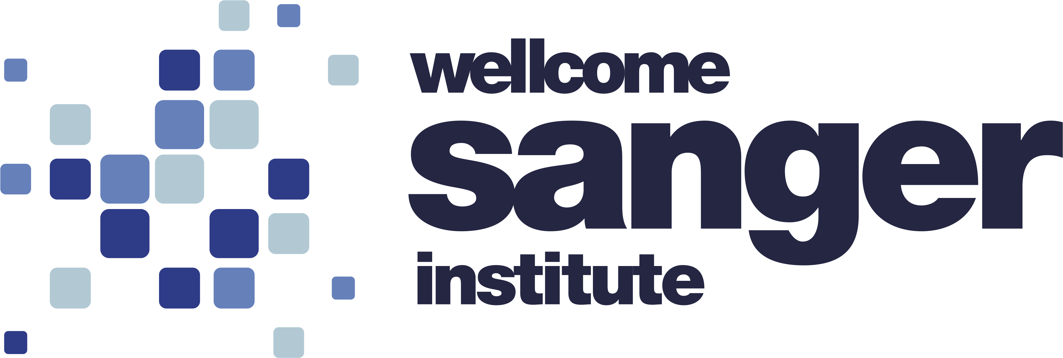 Wellcome Sanger Institute Main Logo - Wellcome Trust Sanger Institute (3750x1290), Png Download