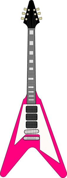 Gibson Flying V Png (228x599), Png Download