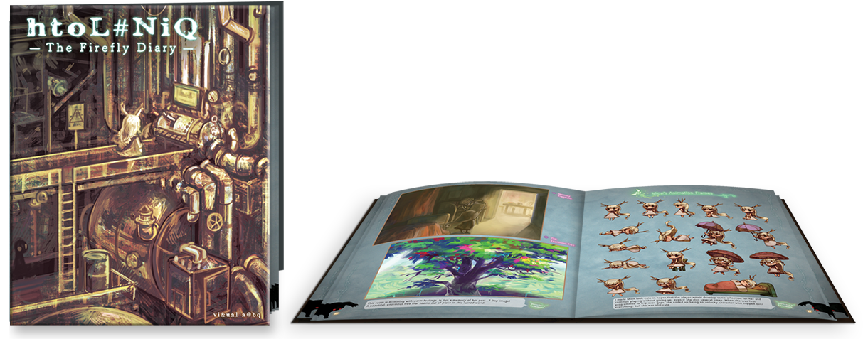 Limited Edition Includes - Htol#niq: The Firefly Diary [limited Edition] - Playstation (1221x500), Png Download