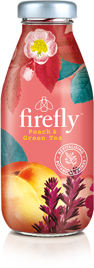 Firefly Peach And Green Tea (300x855), Png Download