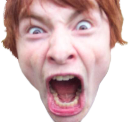 Mad Kid Png Picture Free Stock - Rage Kid Transparent (600x400), Png Download