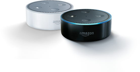 Add Alexa To Any Room In The House - Alexa Dot Transparent Png (554x287), Png Download