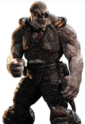 Gears Of War - Gear Of War Characters Png (300x437), Png Download