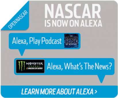 Amazon Gives Nascar Fans Interactive Products On Alexa - Nascar (625x340), Png Download