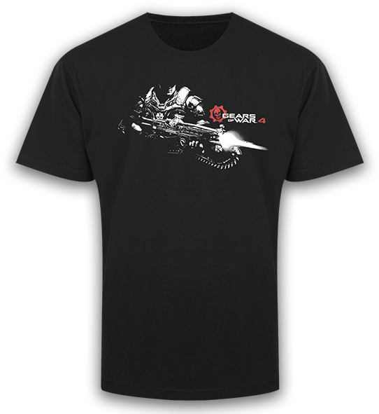 Gears War Shirt - Psycho Film T Shirt (600x600), Png Download