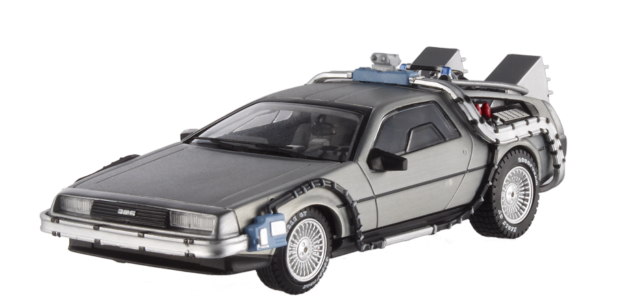 Back To Future Png - Delorean Dmc-12 Back To The Future Time Machine Cult (900x500), Png Download