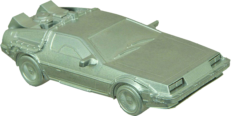 Back To The Future - Delorean Time Machine Cad (751x379), Png Download