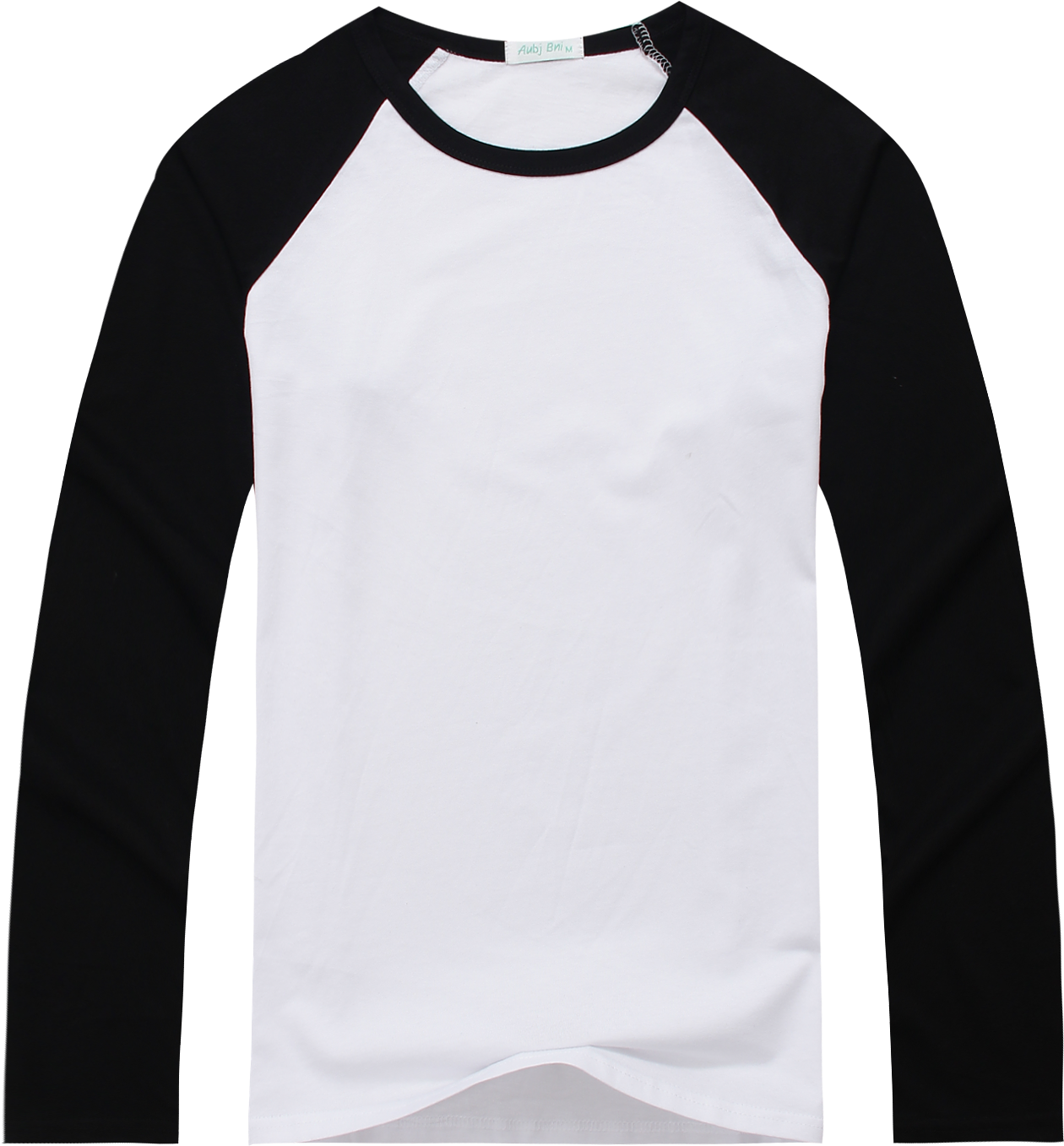 Raglan Long Sleeve Plain T Shirt - Bts (2000x2000), Png Download