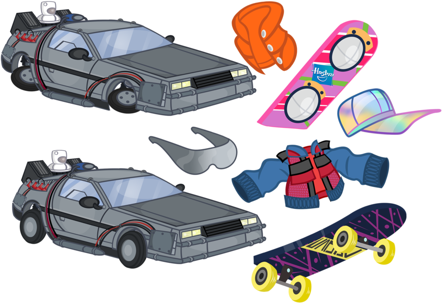 Clip Art Library Assets By Pixelkitties On Deviantart - Back To The Future Pixel (899x627), Png Download