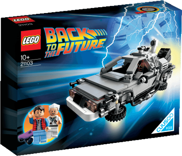 Share - Lego Back To The Future (650x650), Png Download