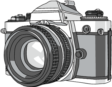 What Camera Should I Pack - Нарисованный Фотоаппарат (500x500), Png Download