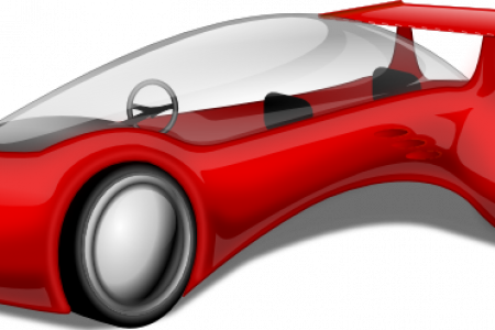 Back To The Future Car Clip Art Future Car Clipart - Future Car Clip Art (450x300), Png Download