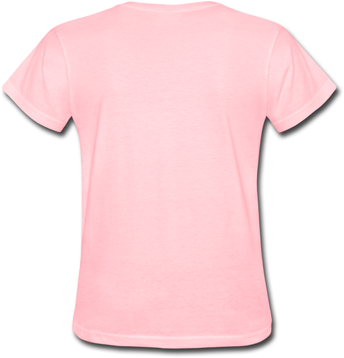 T-shirt Picture Of Ytterst På Tissen Women's - T Shirt Women Pink Back (800x800), Png Download