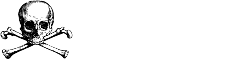 Martinez Props And Special Fx - Skull And Crossbones Png (820x234), Png Download