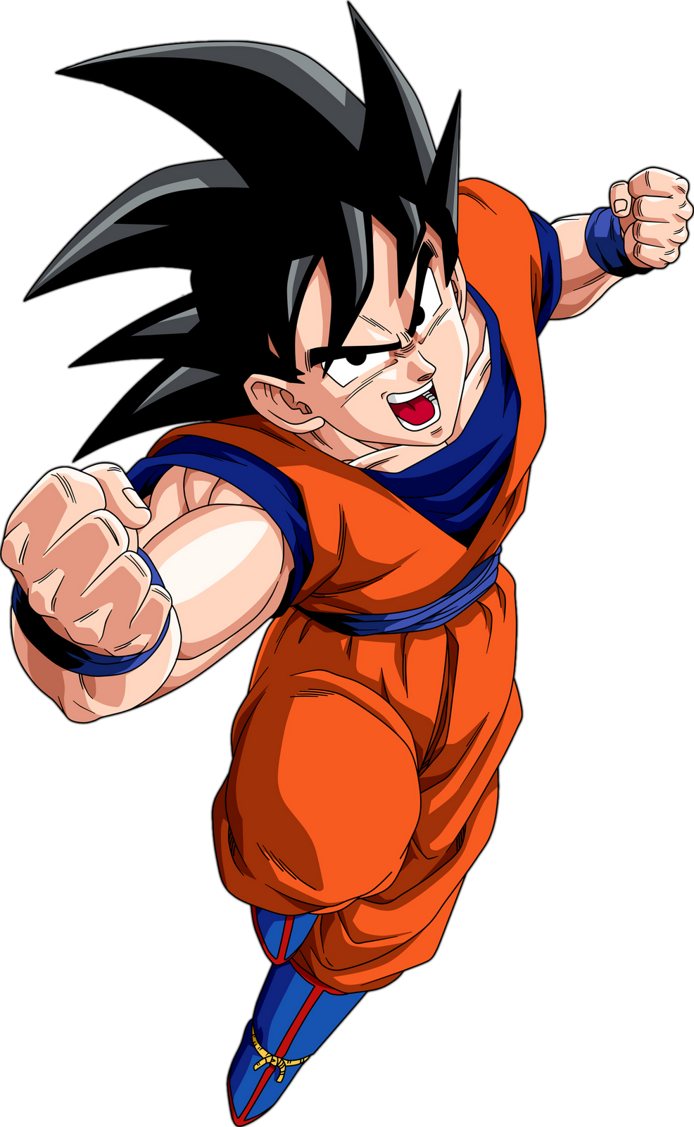 Render Dragon Ball Goku - Goku Png (986x1600), Png Download